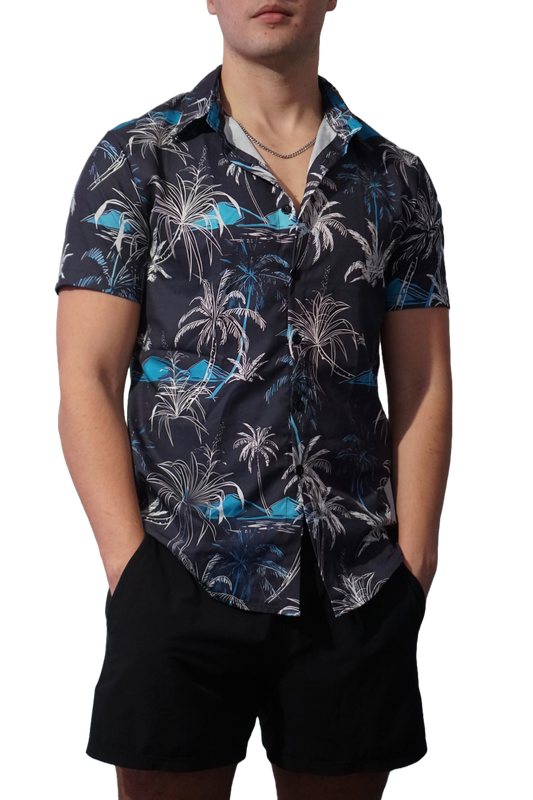 Clippies 'Coconut Palm' Short Sleeves